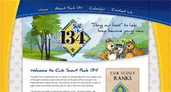 Desktop Screenshot of cubpack134.com